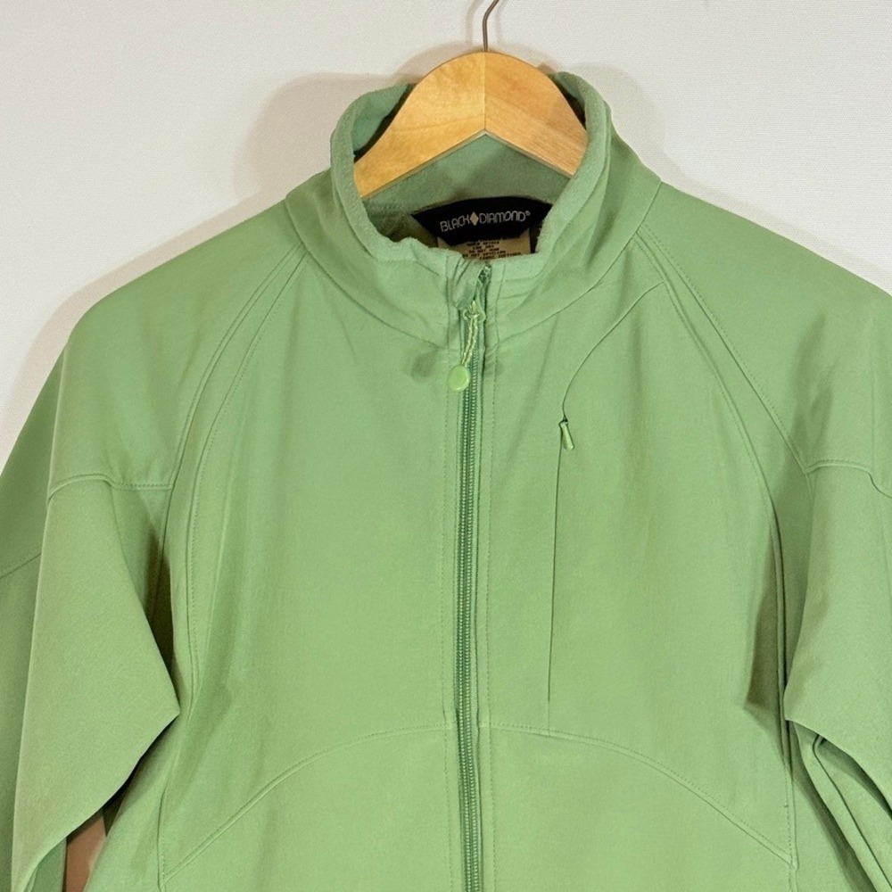 Black Diamond Womens Medium Softshell Jacket Gree… - image 2